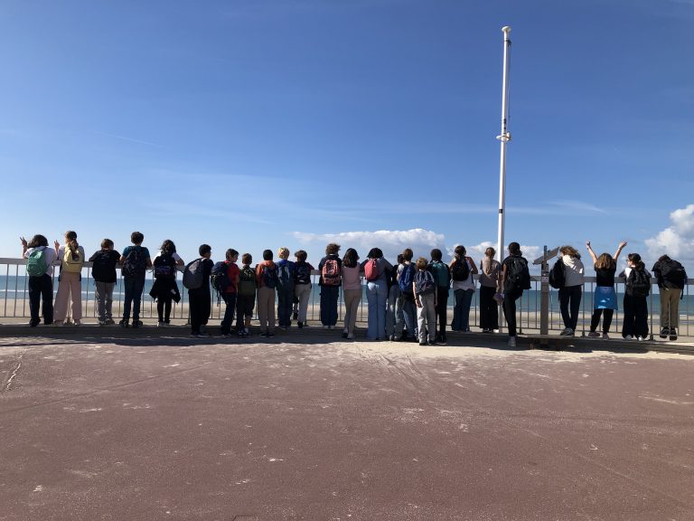 Les 6ᵉ en voyage à Merlimont