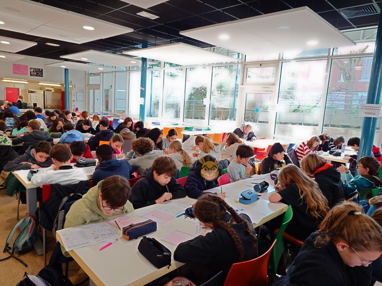 Le Kangourou des mathématiques à La Source